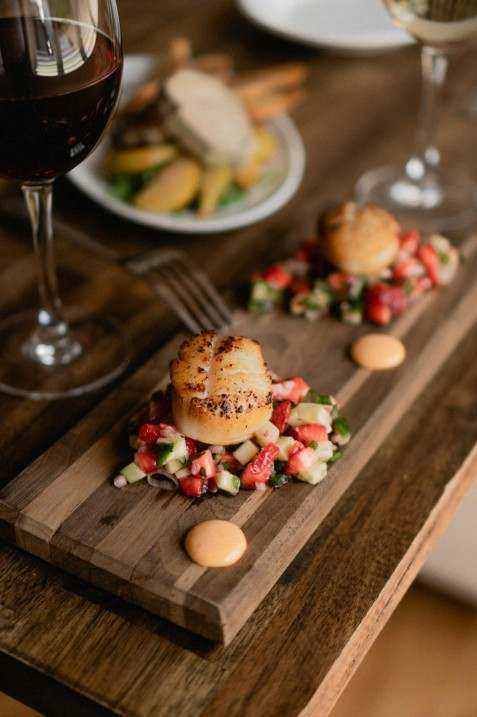 Quandong dessert